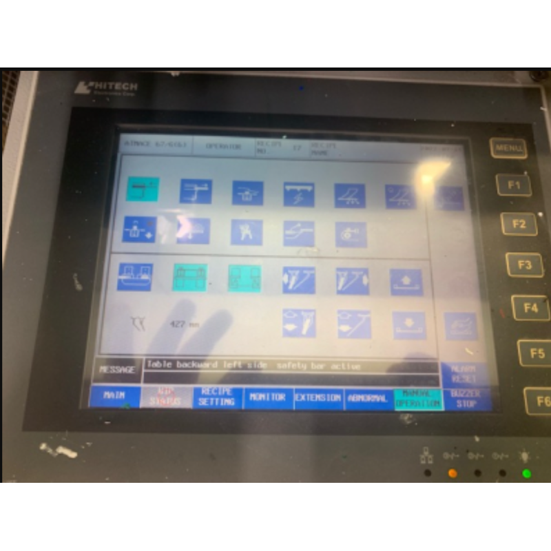 Macchina serigrafica usata ATMA – formato 55 × 75 cm – touch screen