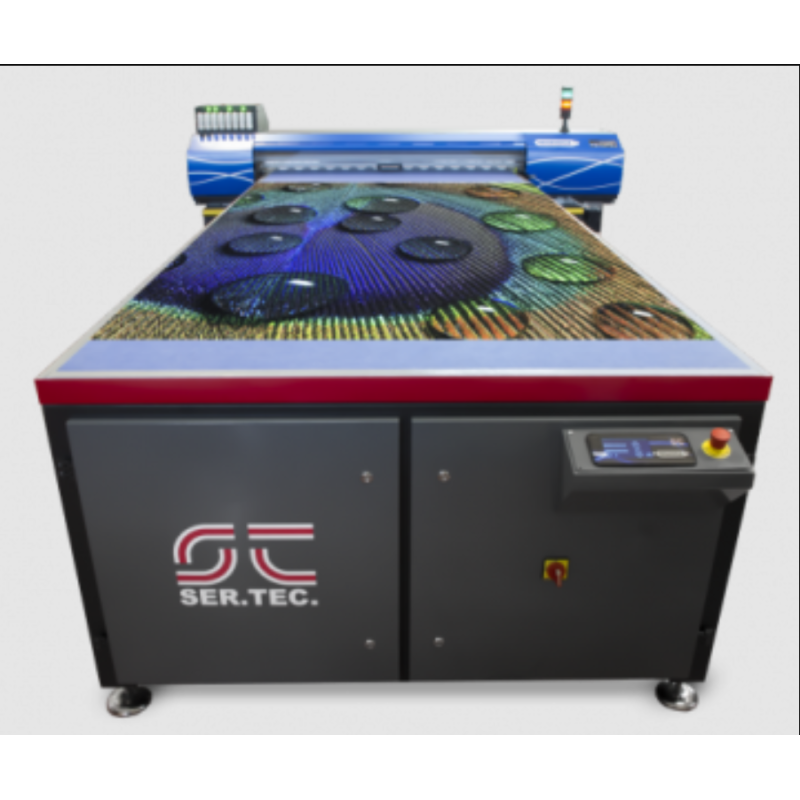 Giostra serigrafica automatica usata Ser.Tec. Condor 2 TX – 12 piani – grande formato