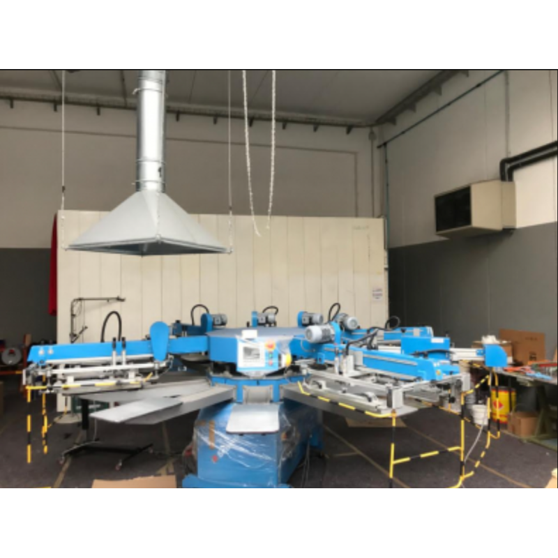 Giostra serigrafica automatica usata SCHENK Easy 6 colori 60×45