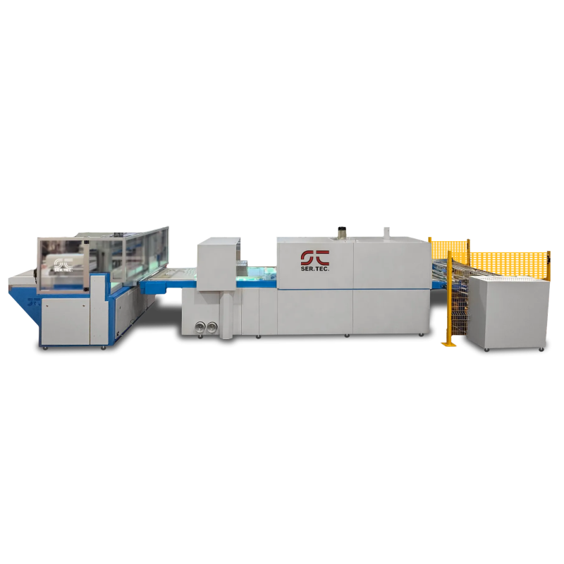 Linea serigrafica automatica S1-500 con forno UV aria