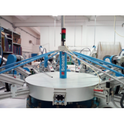 Giostra serigrafica automatica usata SCHENK Spider 5 colori 60×45