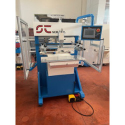 Macchina serigrafica usata Ser.Tec. S1 piano e tondo