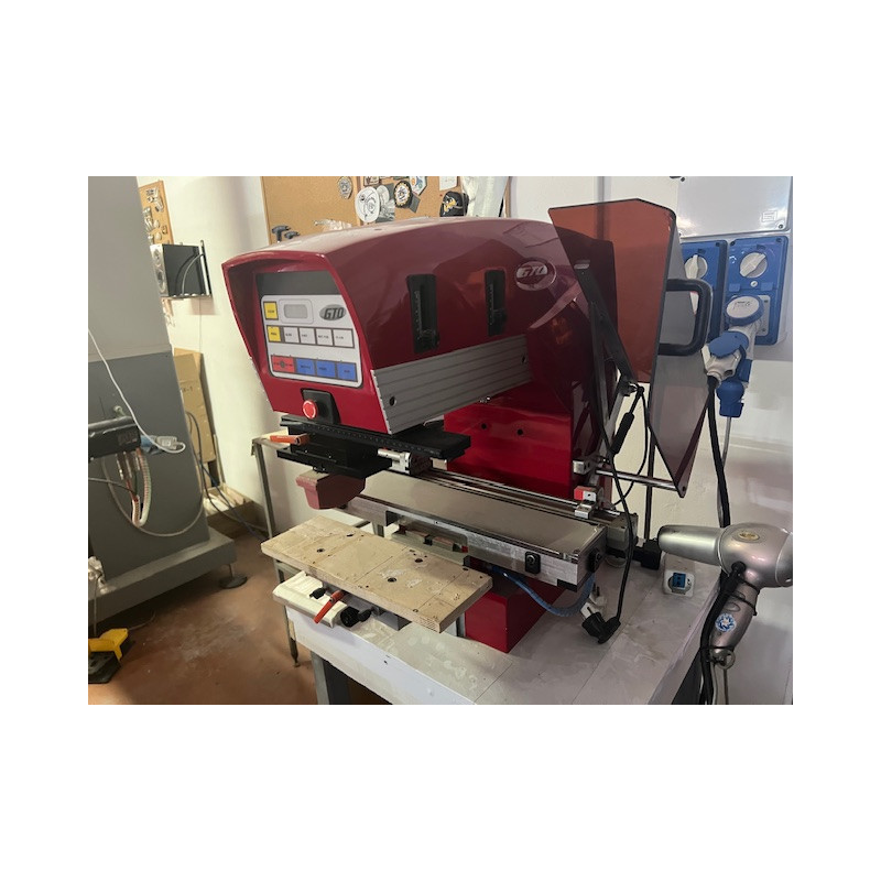 Used GTO Slide 1 Color Pad Printing Machine