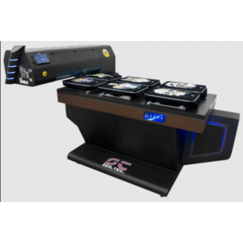 Stampante tessile DTG usata Ser.Tec. Eagle TX 70 2H – formato 70 × 150 cm