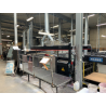 Linea serigrafica a cilindro usata SPS RHEMUS G3 – formato 1040 × 1575 mm – con forno aria combinato e stacker