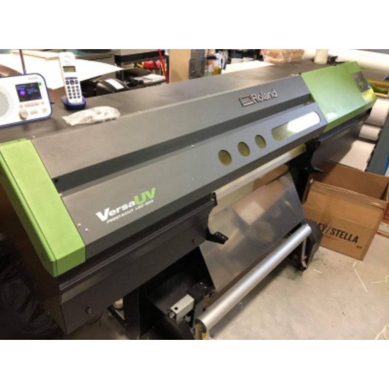 Plotter UV LED usato Roland VersaUV LEC-330 – stampa e taglio – larghezza 762 mm