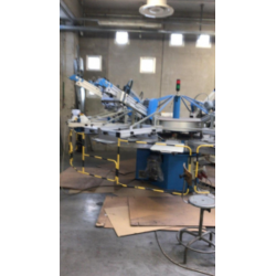 Giostra serigrafica automatica usata SCHENK Spider 45×60