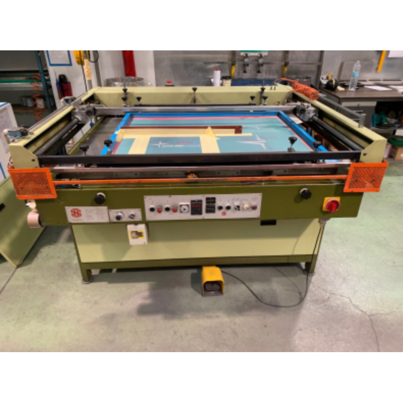 Macchina serigrafica a libro usata Siasprint – formato 80 × 120 cm