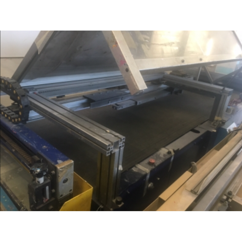 Macchina serigrafica a libro usata Argon Unostar – levafoglio laterale a ponte – 80 × 120 cm