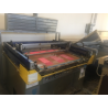 Macchina serigrafica a libro usata Argon Unostar – levafoglio laterale a ponte – 80 × 120 cm