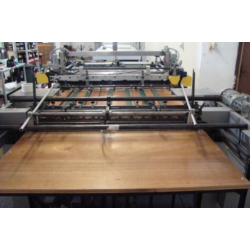 Linea serigrafica usata Argon Speed O Mat – completa di feeder, forno UV e impilatore