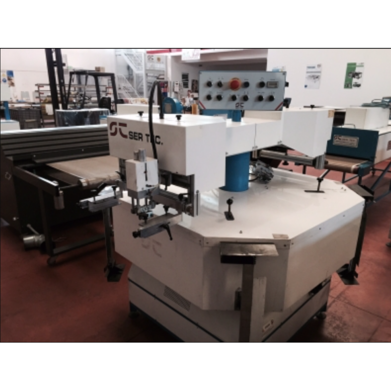 Macchina serigrafica bicolore Ser.Tec. Roto 4 45x40 cm