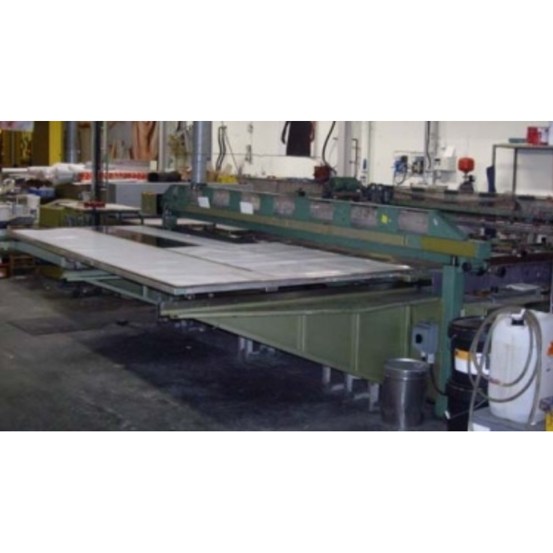 Macchina serigrafica Svecia Matic 3000 × 2000 con levafoglio automatico