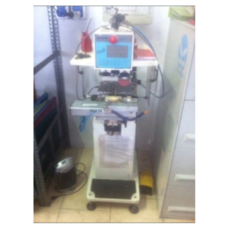 Macchina tampografica Croma 2 colori con calamai da 90 usata