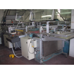 Macchina serigrafica automatica Dal Pont 70 × 100 cm usata | Ser.Tec