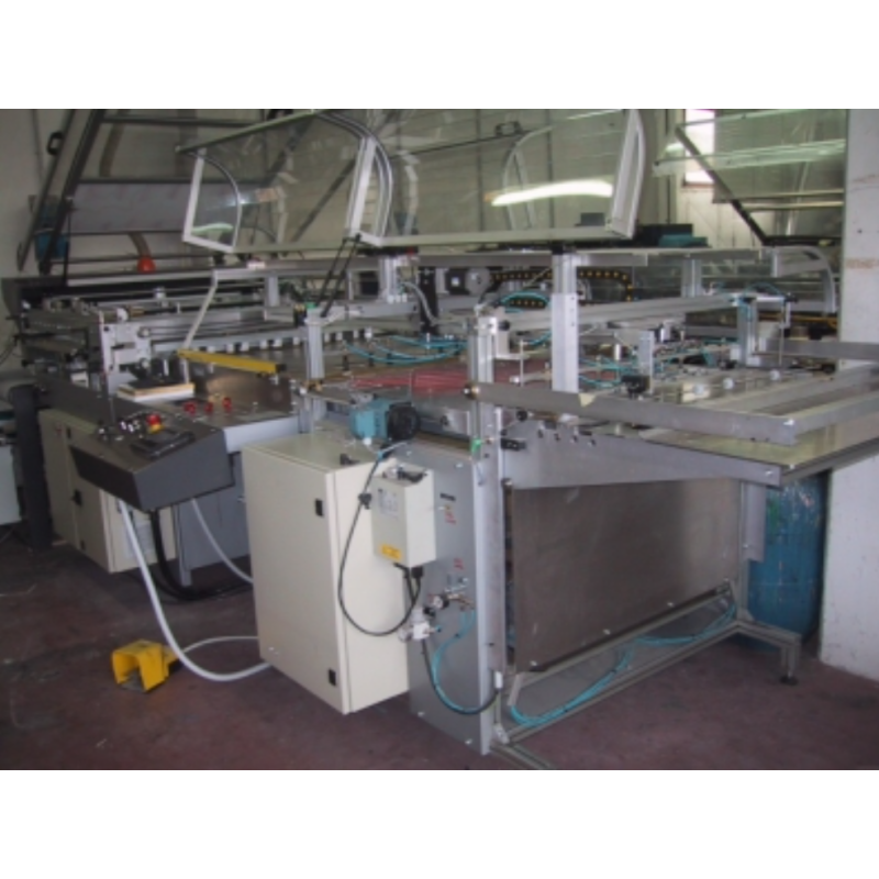 Macchina serigrafica automatica Dal Pont 70 × 100 cm usata | Ser.Tec
