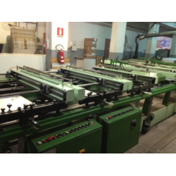 Giostra serigrafica automatica Siasprint 6 colori 60 × 90 cm usata | Ser.Tec