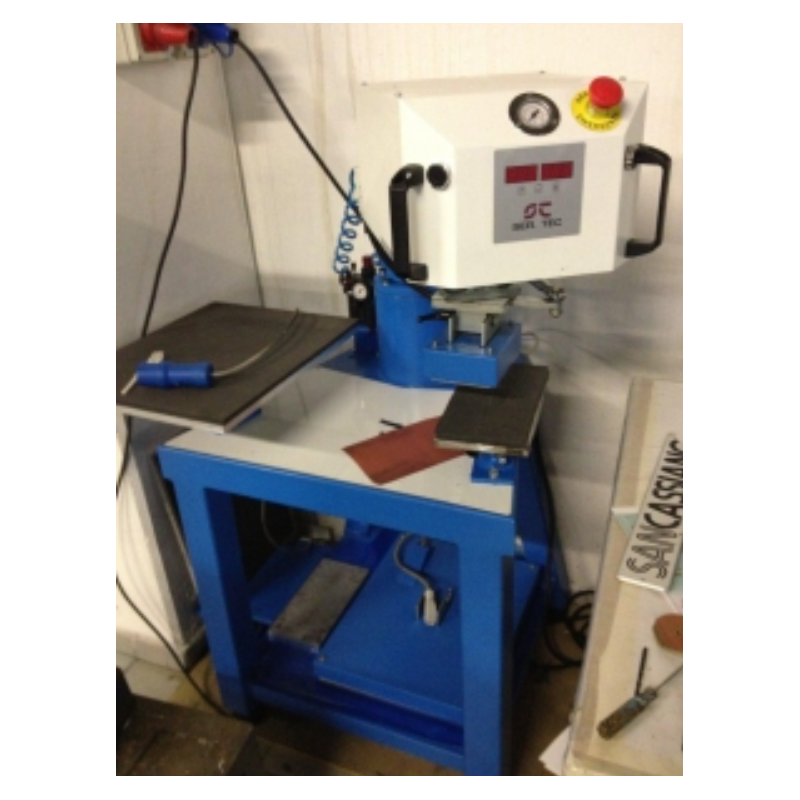 Termopressa pneumatica Ser.Tec PA2 doppia piastra usata