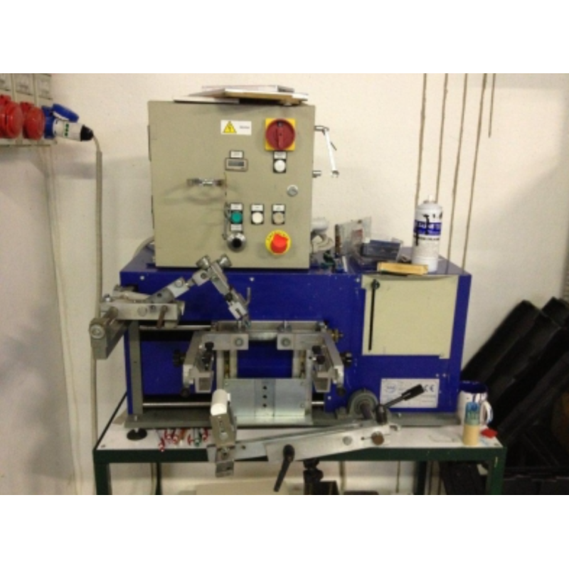 Macchina serigrafica Ardenghi Mini 3 per stampa piano e tondo usata