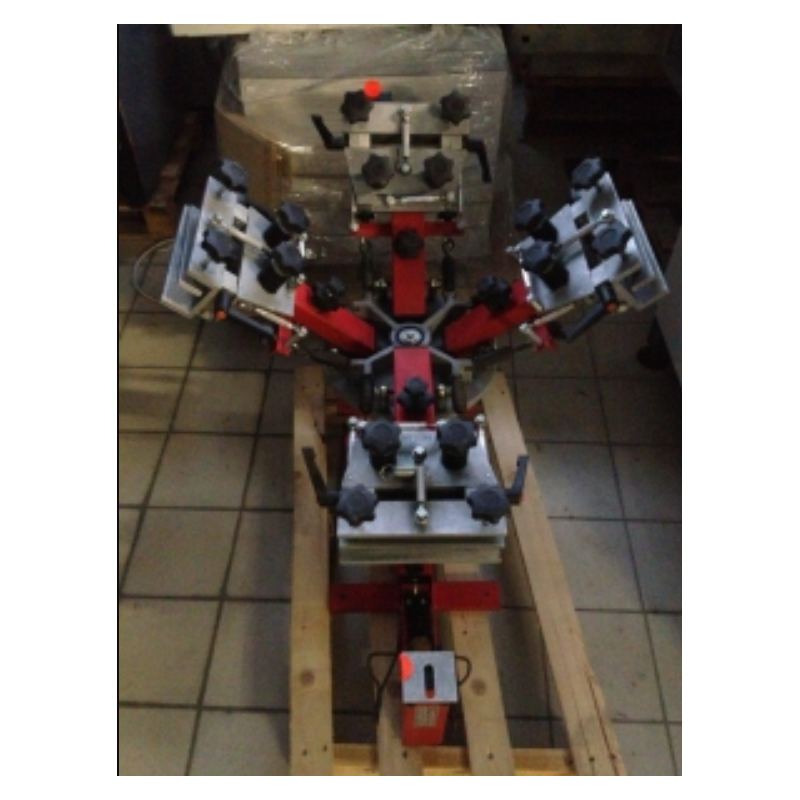 Giostra serigrafica 4 colori per cappelli e cappellini usata