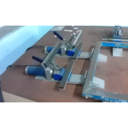 Pinze pneumatiche Ser.Tec tesatura telai serigrafici usate