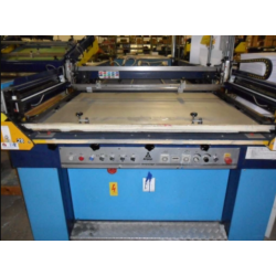 Macchina serigrafica Unostar Mod.2 90x120 cm con levafoglio usata