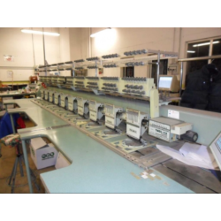 Macchina ricamo Tajima TMEG 910 10 teste industriale usata