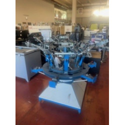 Giostra serigrafica manuale Ser.Tec S5M 6 colori usata | Ser.Tec