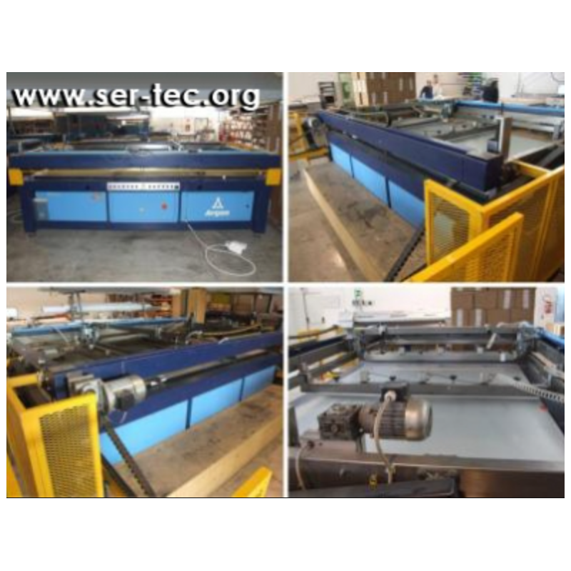 Macchina serigrafica Argon Magnum grande formato usata