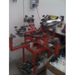 Macchina serigrafica capellini Caps 4 4 colori usataMacchina serigrafica capellini Caps 4 4 colori usata