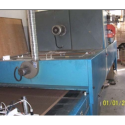 Forno a gas Daikom tunnel essiccazione tessuti usato