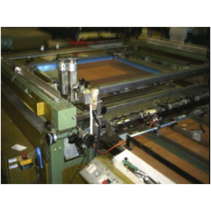 Linea serigrafica automatica Svecia Print Master 70x100 usata