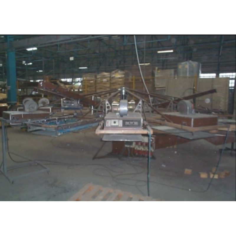 Giostra serigrafica automatica MHM Synchroprint S/Type usata