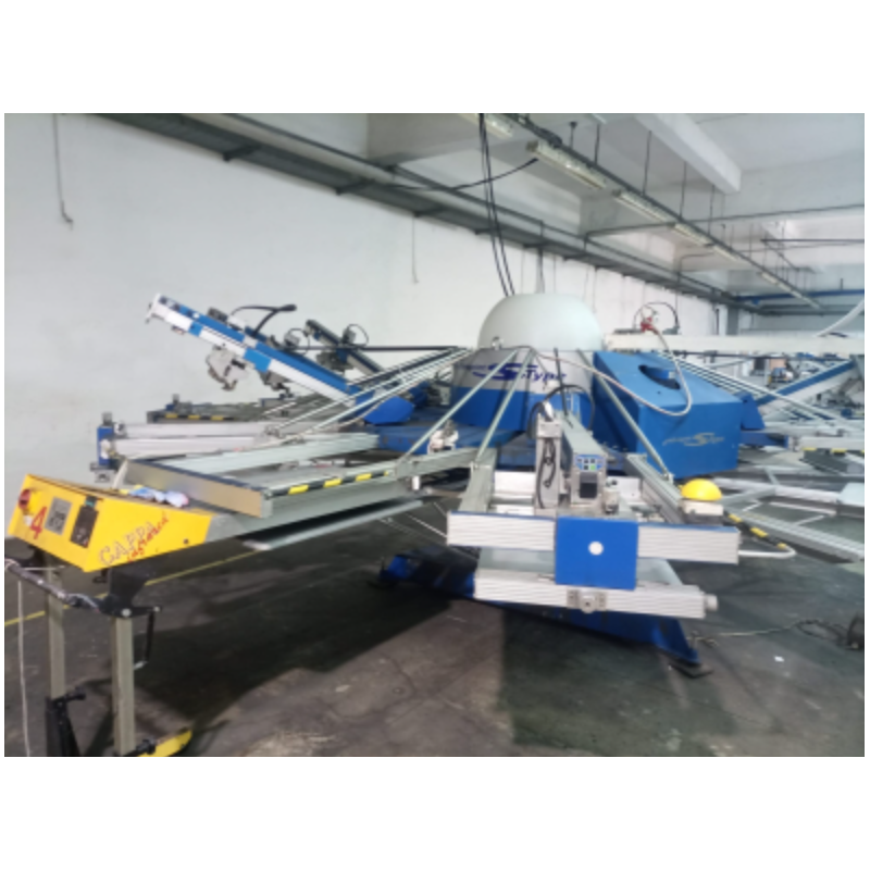 Giostra serigrafica MHM S/Type 8 colori 12 piani