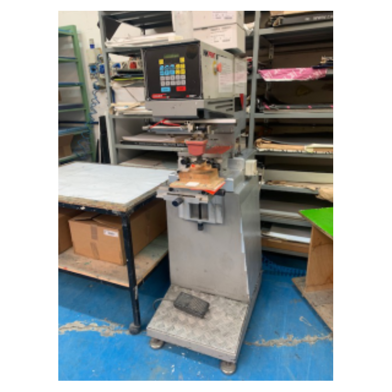 Macchina tampografica Comec Inkprint 60 LPE – 2 colori – calamai da 90 mm