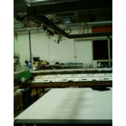 Pressa Comas usata per stampa tessile