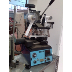 Pressa per doratura a caldo Euroway per superfici tonde e piane usata