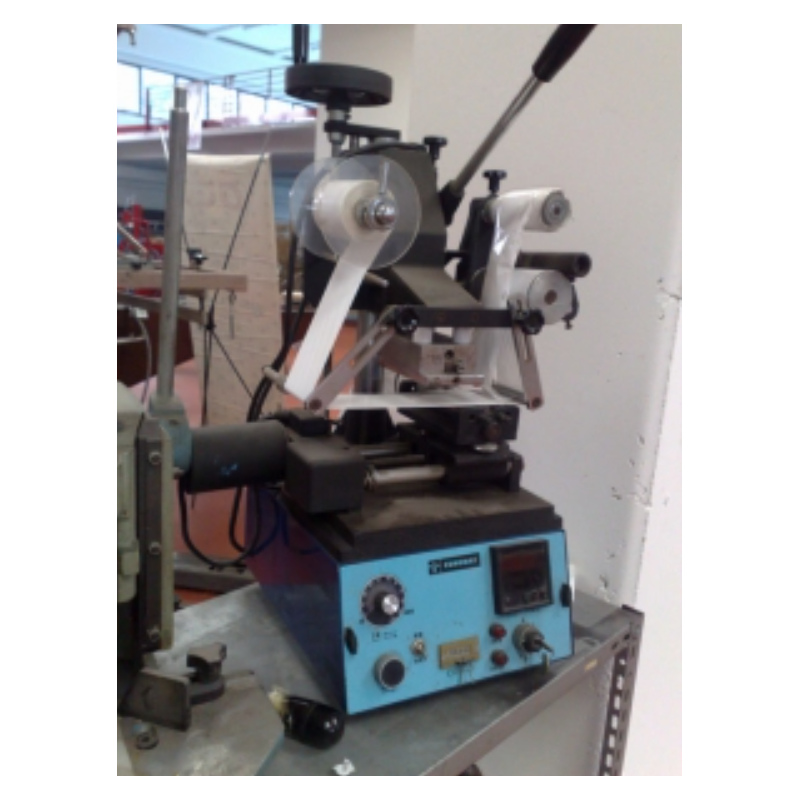 Pressa doratura caldo Euroway superfici tonde e piane usata