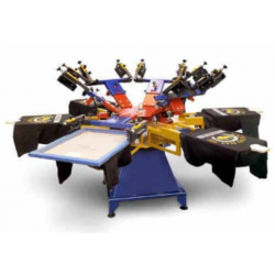 Giostra serigrafica manuale Ser.Tec Perfecta usata