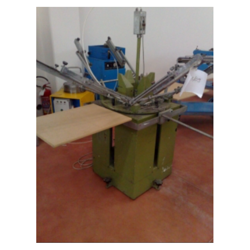 Giostra serigrafica pneumatica Ser.Tec 4 colonne usata