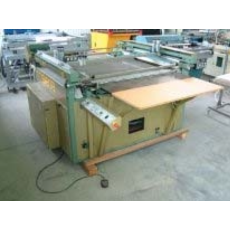 Macchina serigrafica semi-automatica Svecia Matic 80 x 120 cm usata