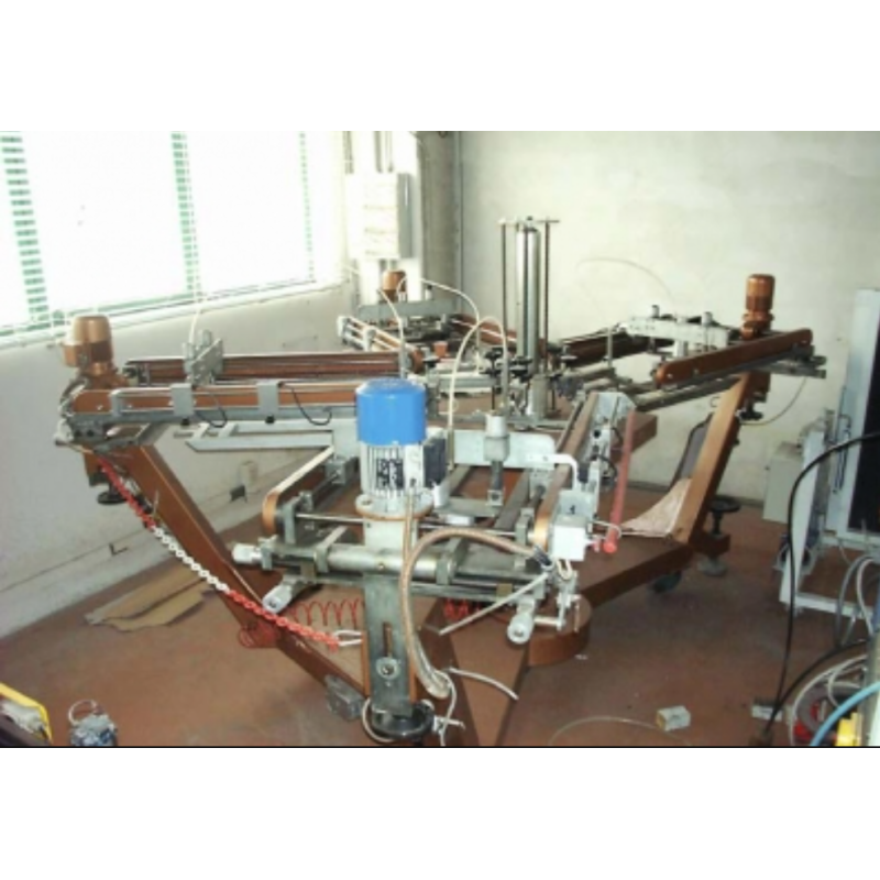 Giostra serigrafica automatica Richetti AC P 5 – 5 colori – 6 piani usata