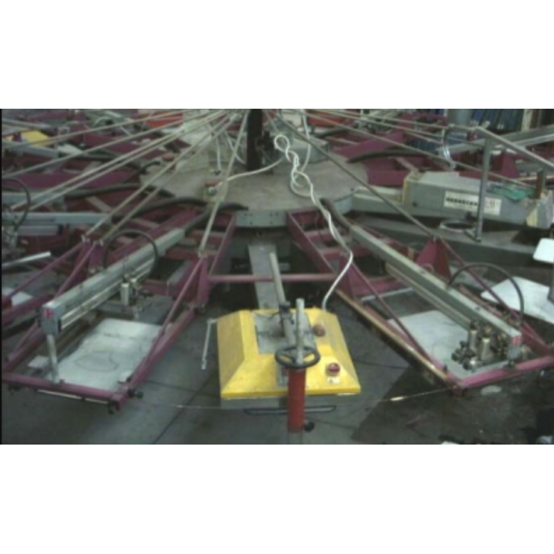 Giostra serigrafica automatica Hebbecker Versatronic usata