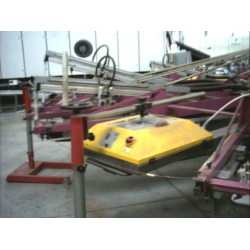 Giostra serigrafica automatica Hebbecker Versatronic usata