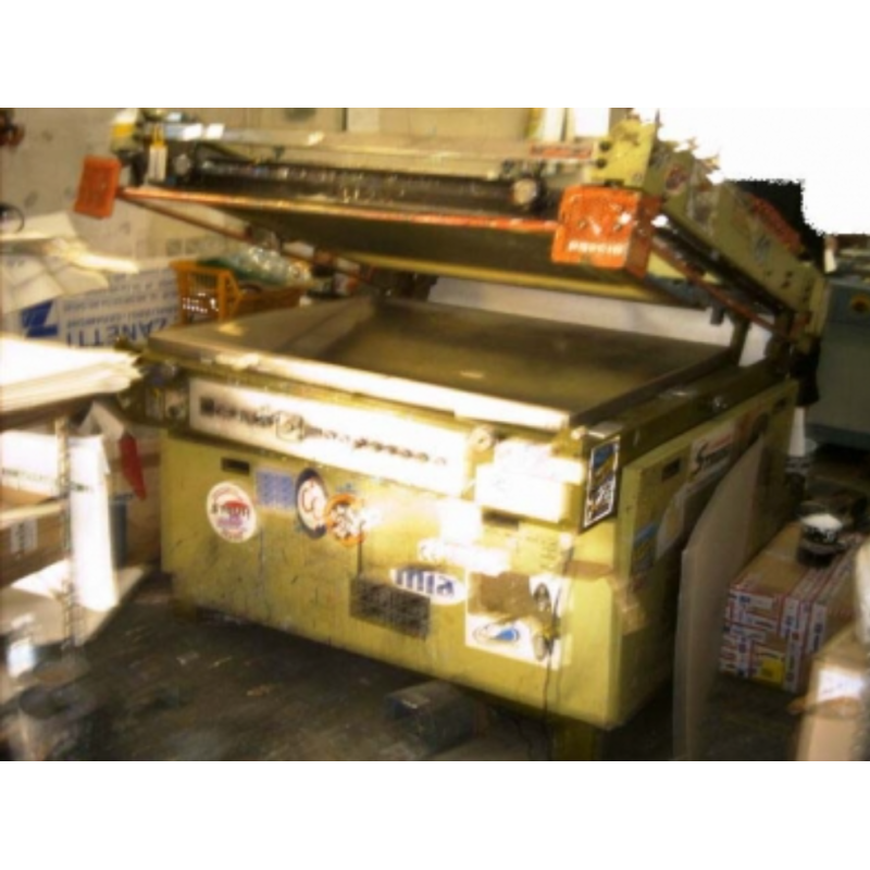 Macchina serigrafica semiautomatica Argon Compact usata