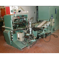 Linea serigrafica automatica per stampa su tondo Moss 1010 usata