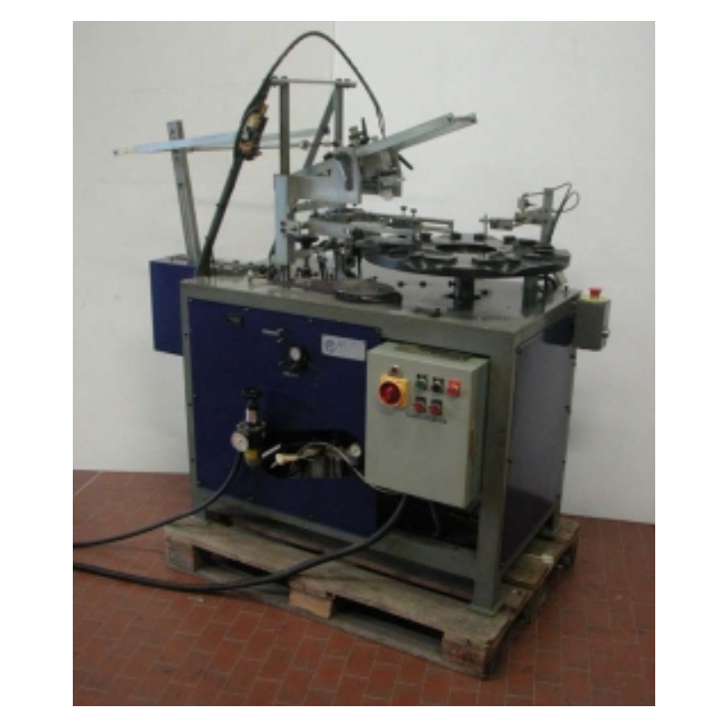 Macchina serigrafica a tavola rotante Ardenghi GPE TPR 8 usata