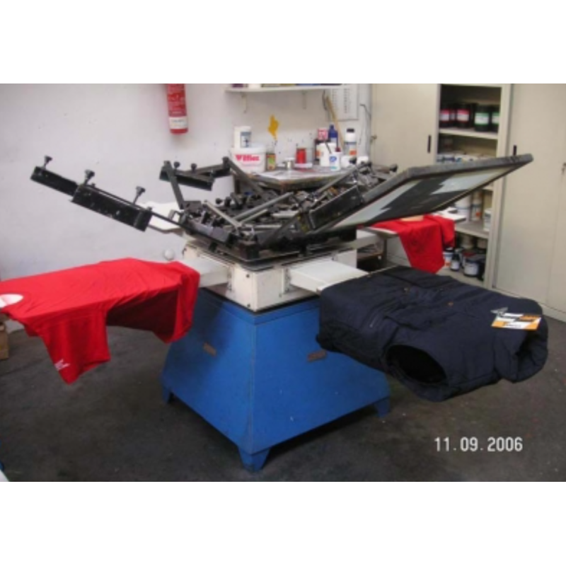 Giostra serigrafica manuale Ser.Tec Carousel 4 colori usata