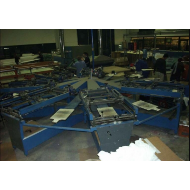 Giostra serigrafica automatica Serimac Stella usata