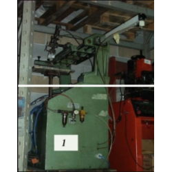 Macchina serigrafica semiautomatica Cugher Canguro usata